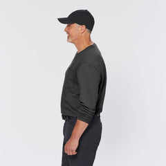Men's Longtail T Standard Fit Long Sleeve Pocket Crew