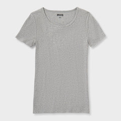 Women's No-Yank Luxe Rib Short Sleeve Tee