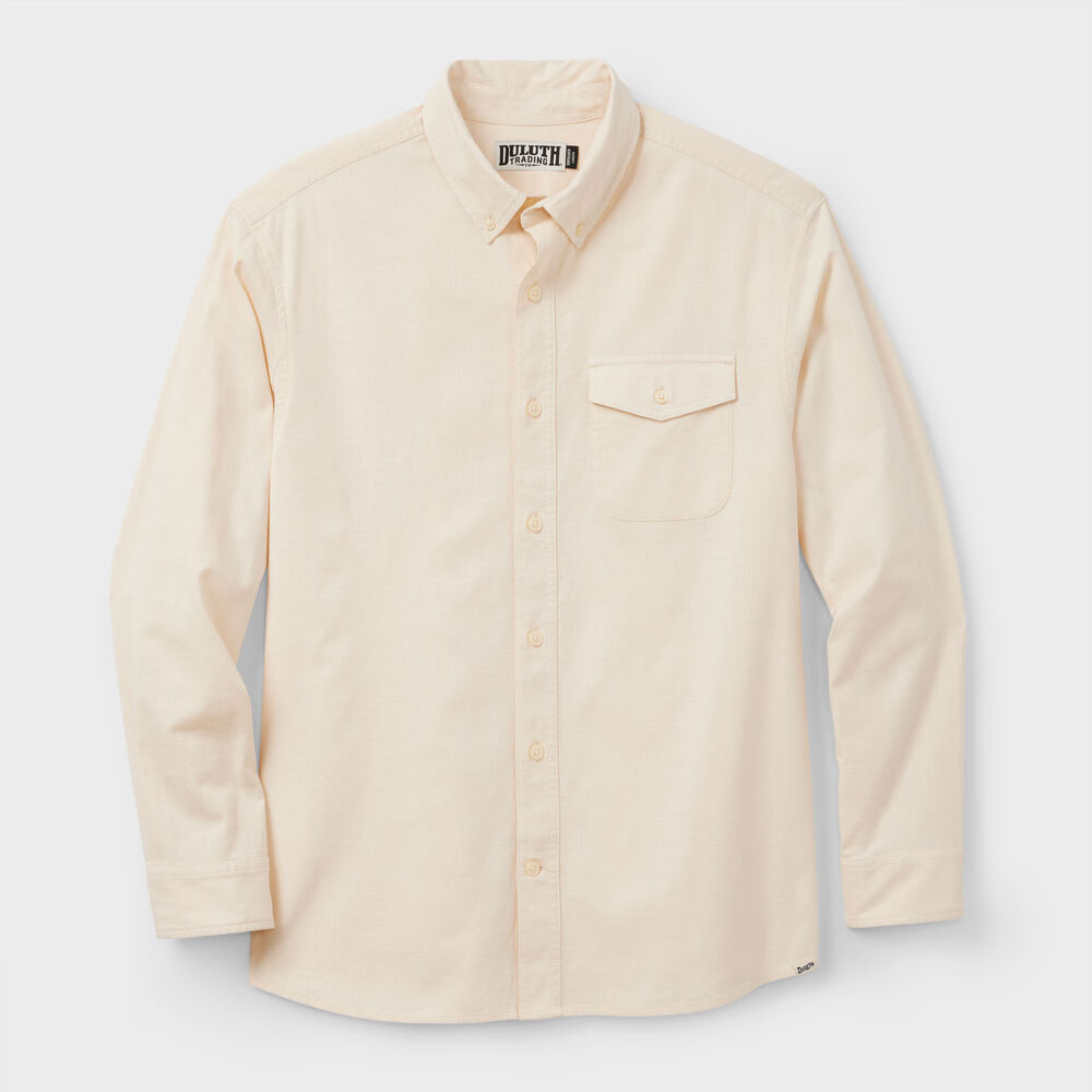 Men's Drumlin Slub Cotton Relaxed Fit Long Sleeve Shirt