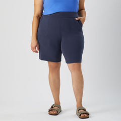 Women's Plus NoGA Naturale Pull-On 10" Shorts